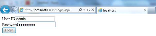 login for valid user